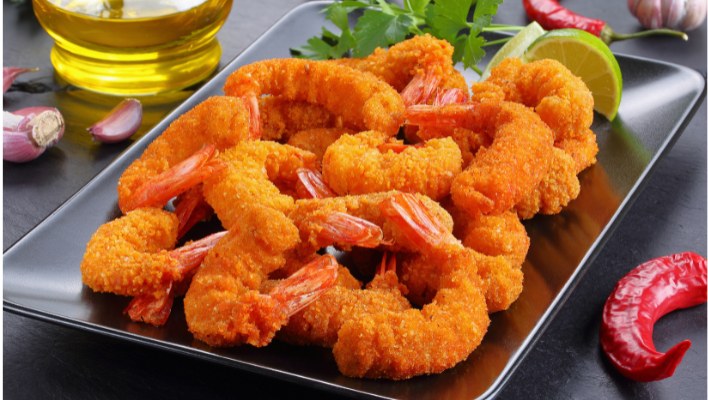 Deep fried shrimp